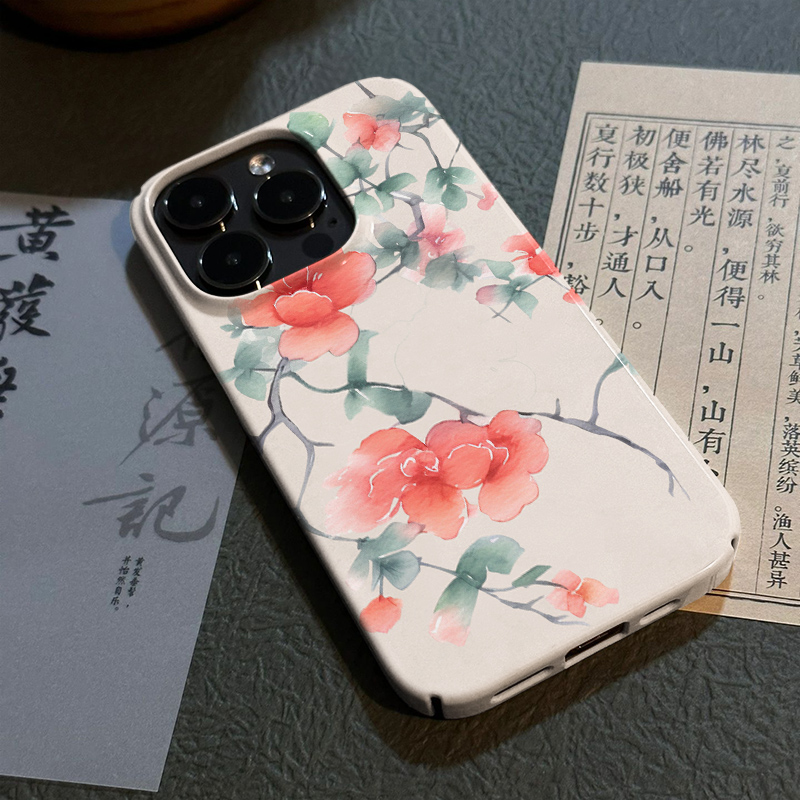 iphone苹果手机壳菲林新中式简约