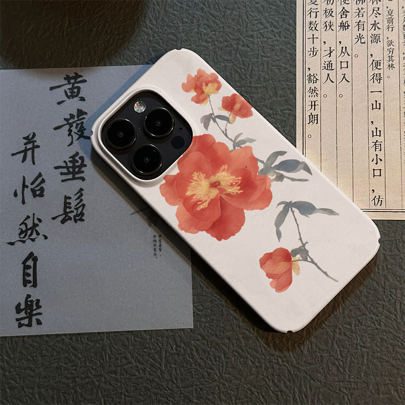 iphone苹果手机壳菲林新中式简约