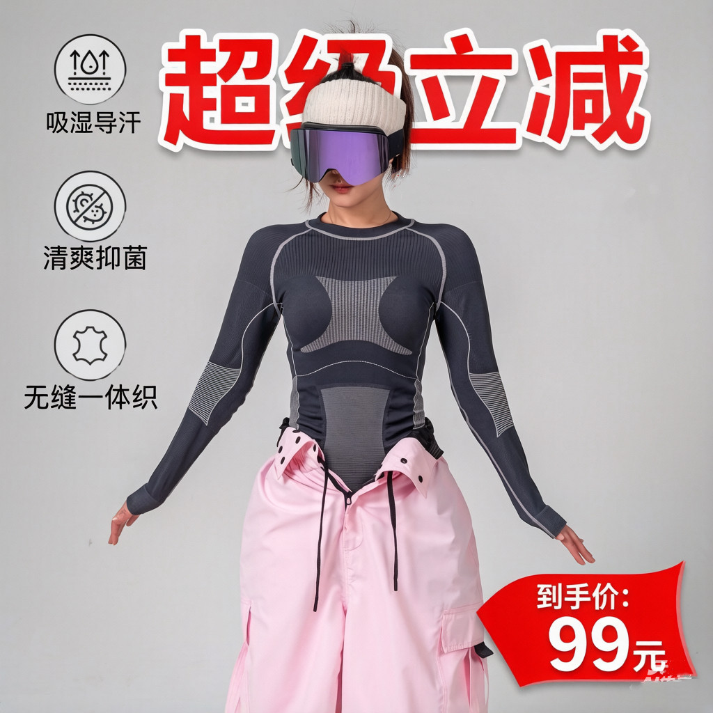 吸湿排汗保暖户外男女套装