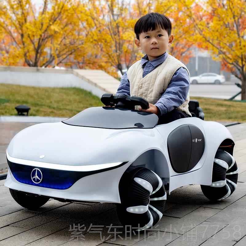 正品科幻跑车儿童电动车充具电四轮瓶汽车坐宝人宝玩车男女小孩电