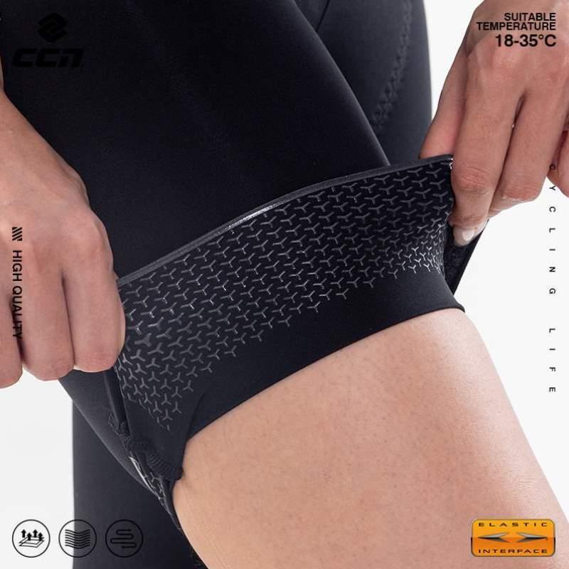 服装夏季双车箭头背带单车裤女口袋骑行裤CCN短裤公路自行车坐垫