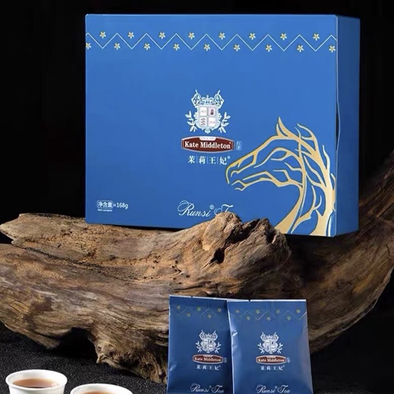 润思红茶茉莉红茶茉莉王妃 祁红花茶小泡装特级浓香礼盒装168克,茶,祁门红茶,淘宝优惠券,粉丝福利购,淘宝优惠卷