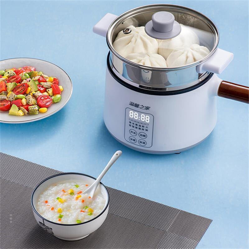 智能宿舍学生锅小型小电锅多功能用煮饭炒菜一体锅1-2人电煮锅家