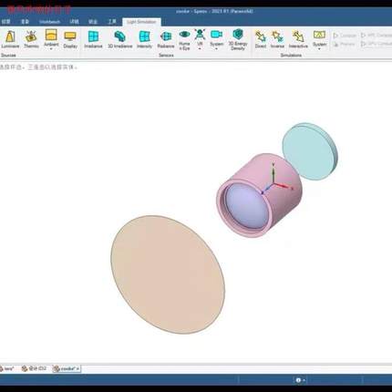 ANSYS SPEOS 2023R1软件安装包 光学系统设计与验证 杂散辐射等