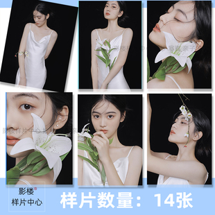 影楼工作室内景肖像艺术照摄影个性写真样图样片样照p3009