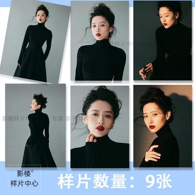 影楼工作室肖像艺术照摄影光影写真样图样片样照F1355