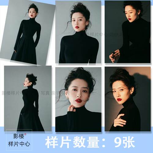 影楼工作室肖像艺术照摄影光影写真样图样片样照F1355