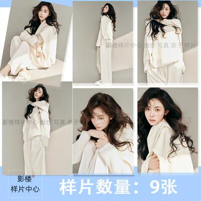 影楼工作室肖像艺术照摄影光影写真样图样片样照F1352