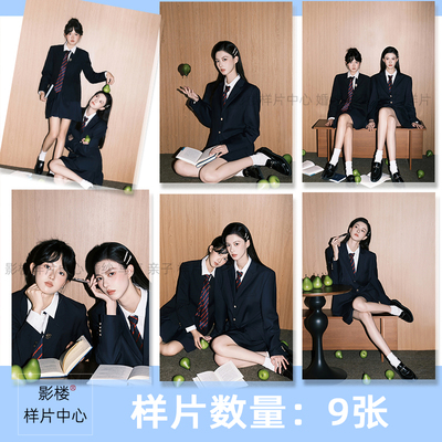影楼工作室主题姐妹照闺蜜照样片客样照f2172