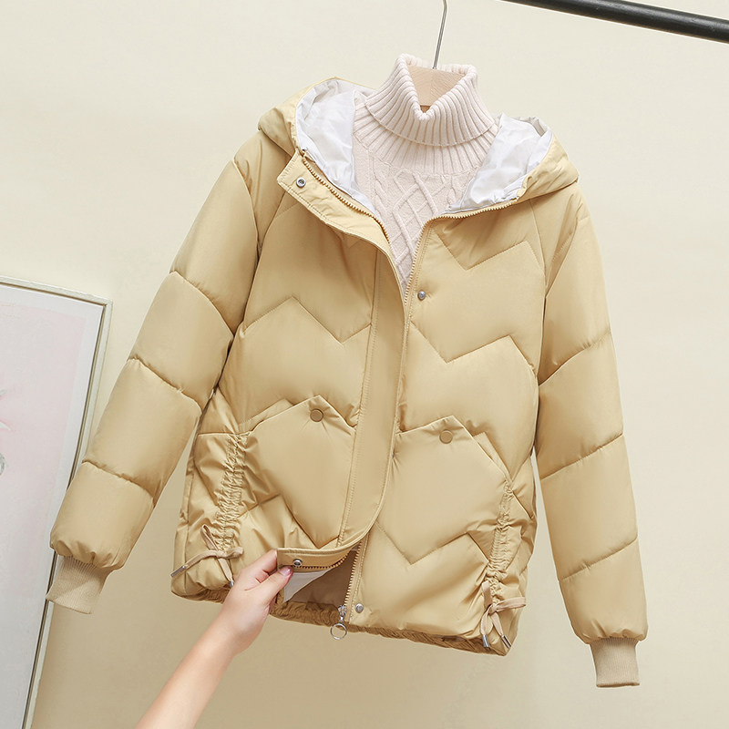 加厚面包服短款羽绒女韩版秋冬季