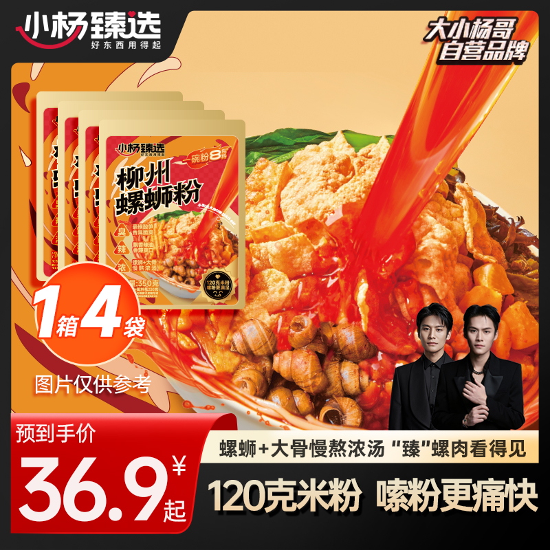 小杨臻选柳州螺蛳粉酸辣加臭浓汤
