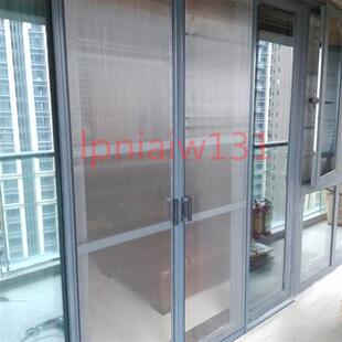 深防盗圳防蚊纱窗 推拉型 阳台门纱窗 落地门纱窗 豪华型纱窗