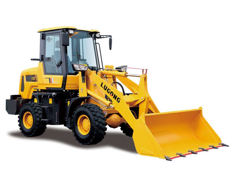 鲁工装载机20型 鲁宇抓木机抓草机柴油矮脚虎 建筑沙场四驱小铲车