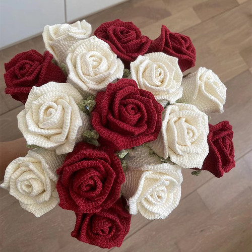 超好看DIY酒杯玫瑰花束