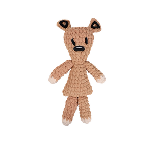 手工DIY编织毛线冰条线材料包憨豆先生小熊玩偶手钩钩织毛绒可爱