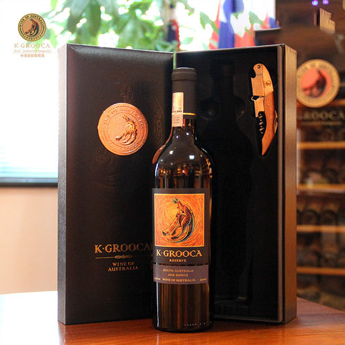 中澳袋鼠干红葡萄酒澳洲原瓶进口