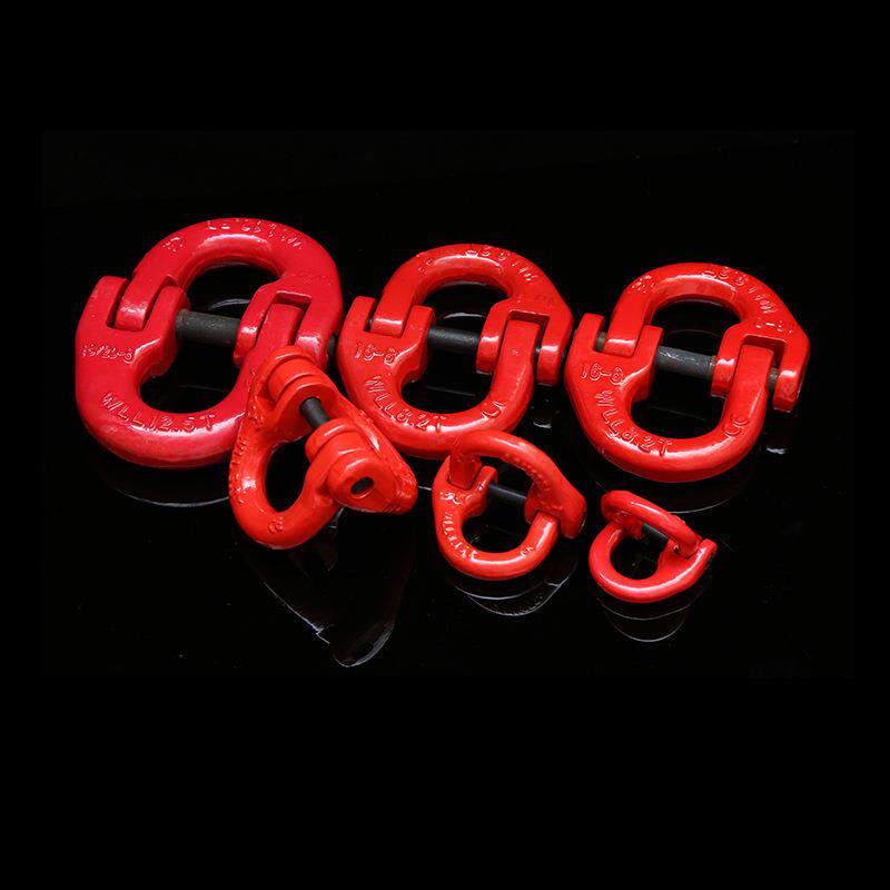 起重蝴蝶扣 双环扣链条调节器 链条链接扣吊环五金索具