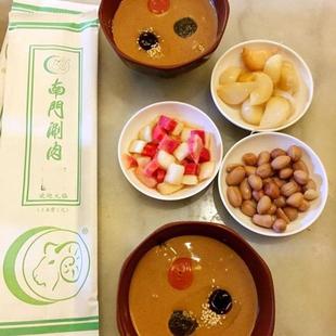 北京南门涮肉芝麻酱麻酱小料糖蒜辣椒油火锅蘸料锅底料调味料