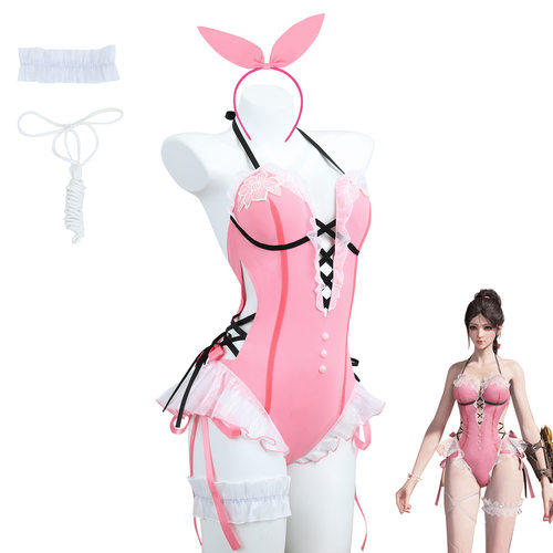永劫无间cos服初夏绯莓沈妙泳装cosplay服装Feria Shen泳装cos服