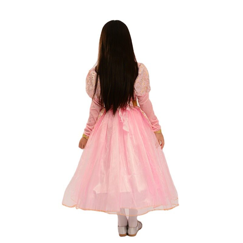 跨境六一儿童表演服蓬蓬纱裙 cosplay演出服仙女公主裙女生裙子
