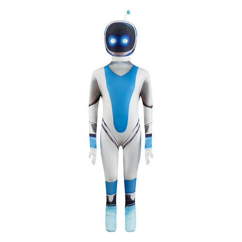 万圣节Astro Bot cos服儿童宇宙机器人同款衣服舞台表演服跨境
