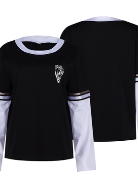 星期三2cos服一家亚当斯卫衣T恤Wednesday女主cosplay万圣节服装