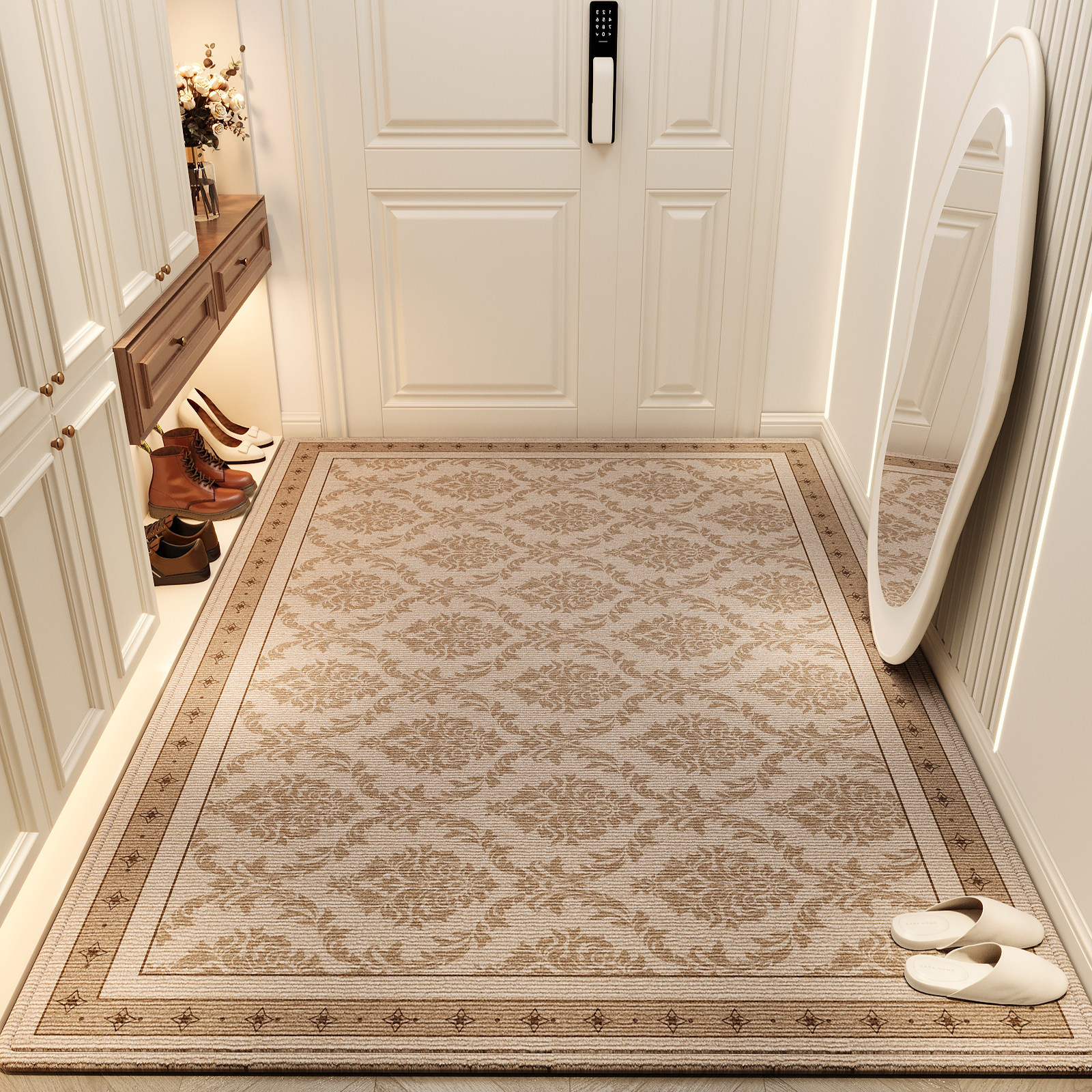 进门地垫入户门垫家用地毯可裁剪轻奢高级感门口玄关脚垫免洗可擦,居家布艺,入户地垫,淘宝优惠券,粉丝福利购,淘宝优惠卷