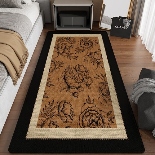 诗缇现代简约轻奢中古风客厅地毯