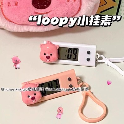 挂表新款台式小挂表可爱学生用电子表静音桌面时钟