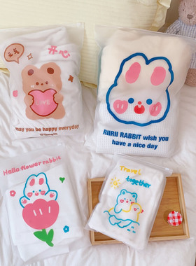 活动礼品收纳行李衣物密封袋装衣服透明整理包袋子待产分类便携拉