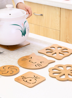 品质优选居家卡通隔热垫餐桌垫防滑锅垫创意可爱垫子茶杯垫碗垫杯