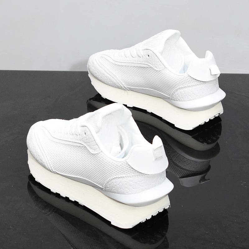 潮牌男鞋休闲老爹鞋夏季网面透气厚底增高情侣阿甘ins运动小白鞋