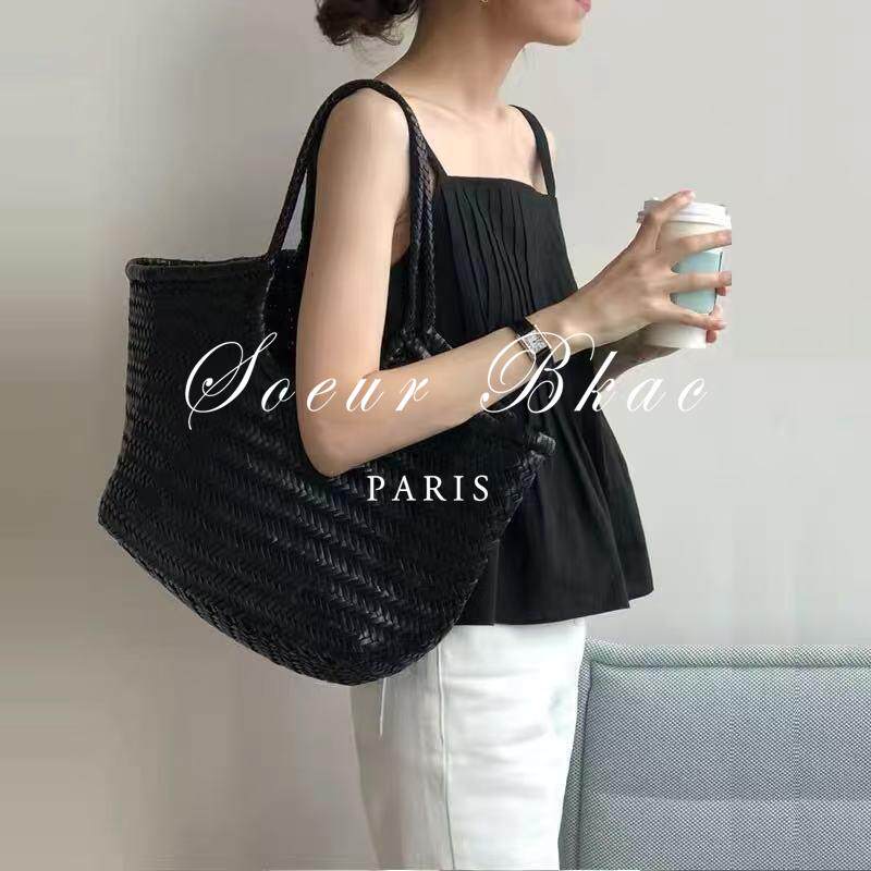 法国SOEUR BKAC法式简约风无袖衬衫女吊带背心方领褶皱娃娃衫宽松