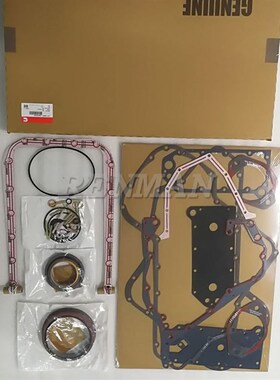 6CT8.3下维修包3806183大修密封垫片3800558发动机下部密封垫组