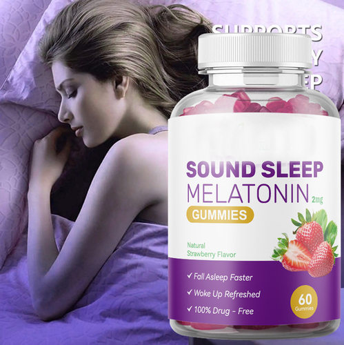 睡眠Sleep Gummies for Sleep Pain Stress Relief Gummies软糖
