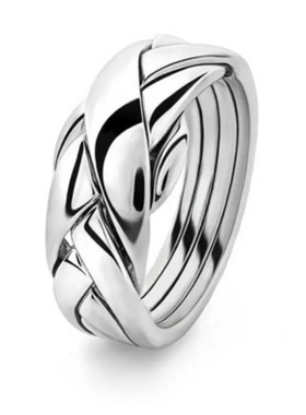 跨境wish欧美跨境简约精致编织线条戒指  时尚女性节日戒指批发