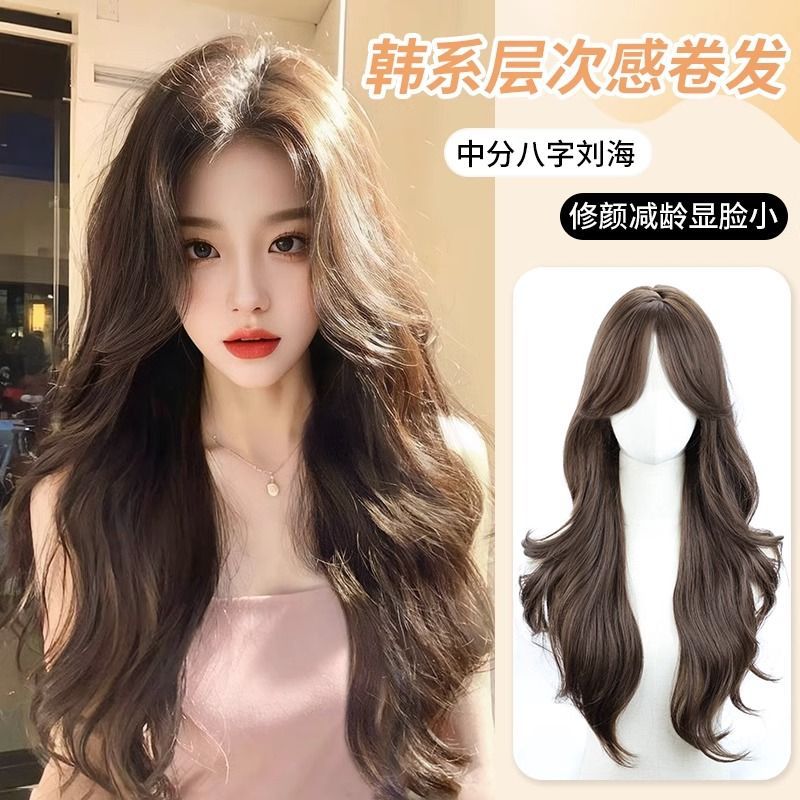 若兰假发女长发长卷发自然微卷