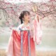 十三余童装 汉服女童春秋儿童唐制齐胸襦裙 花盛微雨