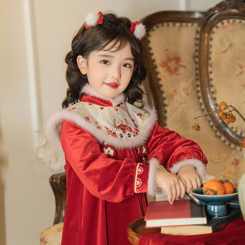 加厚童装十三余女童冬季