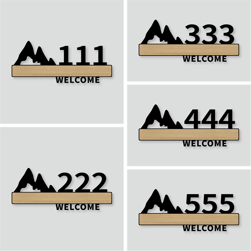 丽梵迪亚克力个性化标识牌