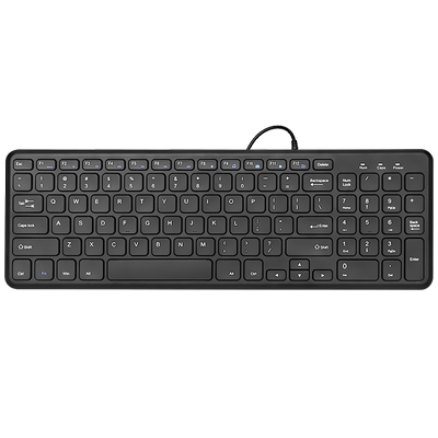 BOW笔记本电脑有线无线键盘鼠标套装电竞游戏打字专用机械手感小