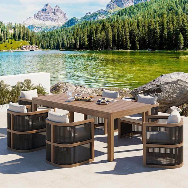 户外家外具工厂院户外桌椅组合高庭档酒WS-0006手工绳店编室铝合,商业/办公家具,商用藤编家具,淘宝优惠券,粉丝福利购,淘宝优惠卷