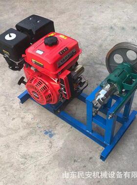 汽油式流休动作业玉米杂粮膨化机 多种花爆花机 闲食加工NJA形设