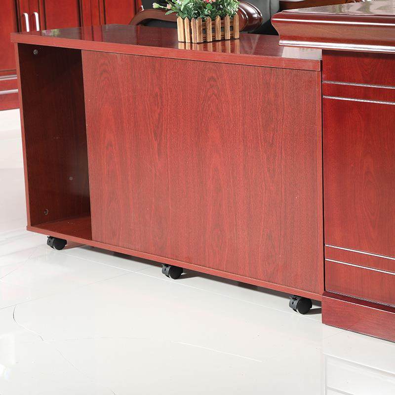 实木贴皮班办公桌MA25-红椅组合油漆木皮老板桌总裁桌主贴管大桌,商业/办公家具,大班台/主管桌,淘宝优惠券,粉丝福利购,淘宝优惠卷