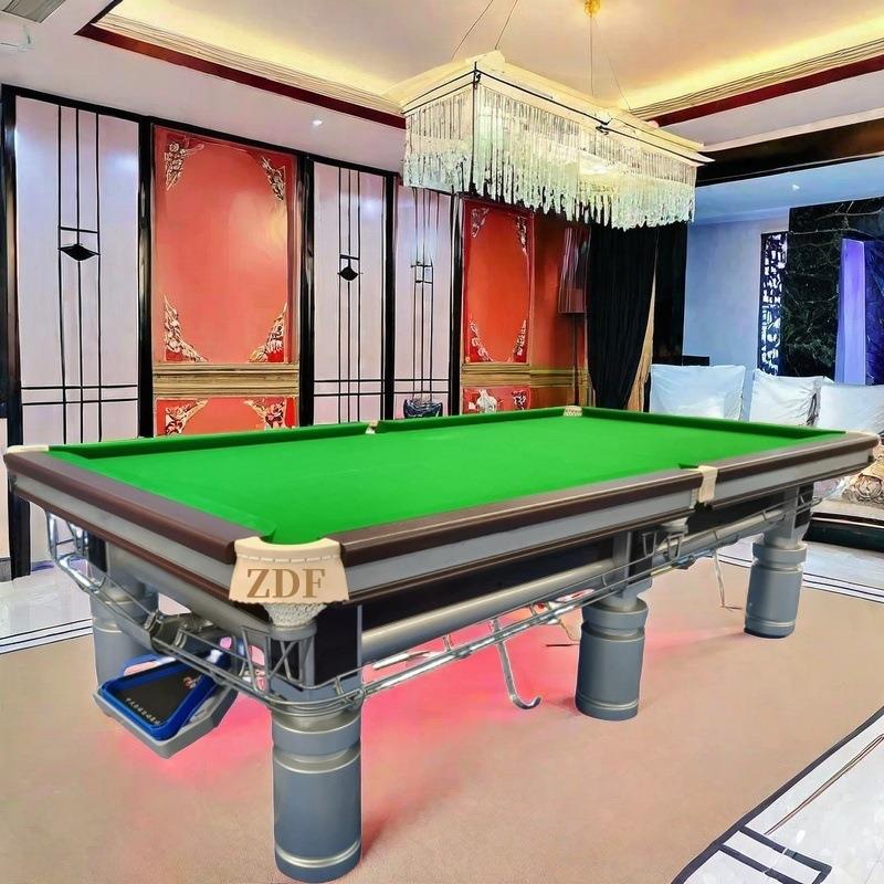 深台圳山美式式中8球台桌西丽宝安ZDF台球桌厂宝安桌球168南标准