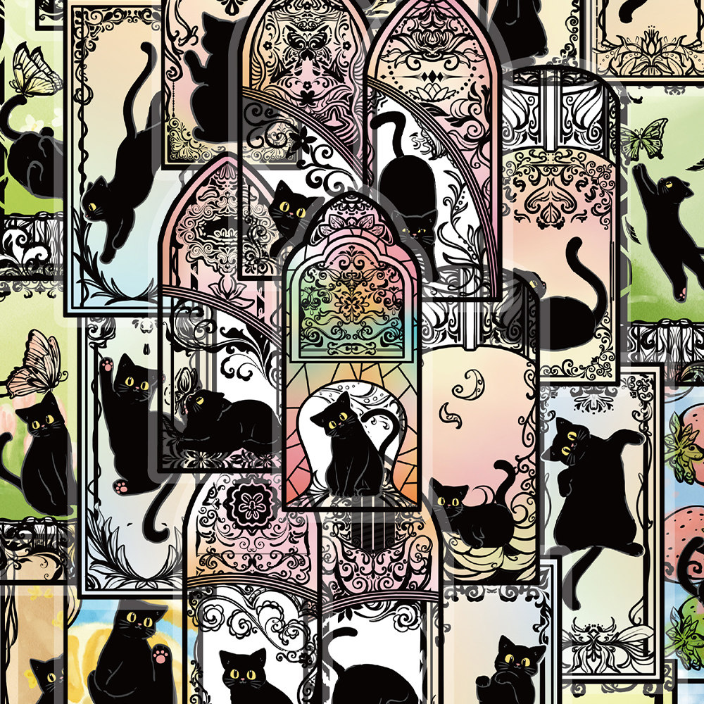 100张喵之畅享贴纸趣味猫猫PET材质装饰用手账桌面手机壳笔记本,文具电教/文化用品/商务用品,贴纸/立体贴纸,淘宝优惠券,粉丝福利购,淘宝优惠卷