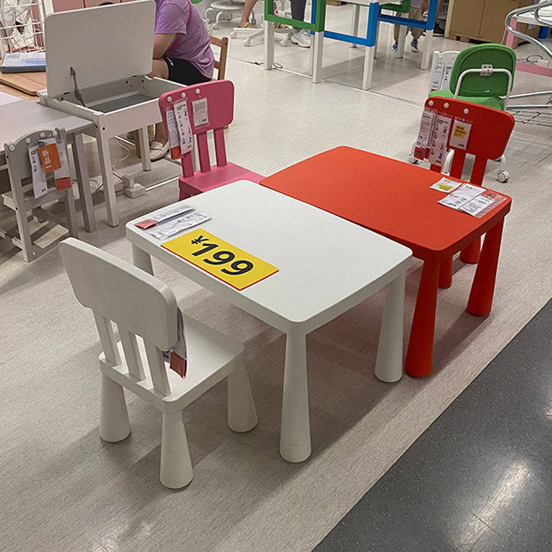 儿童幼儿园进口加厚学习桌椅