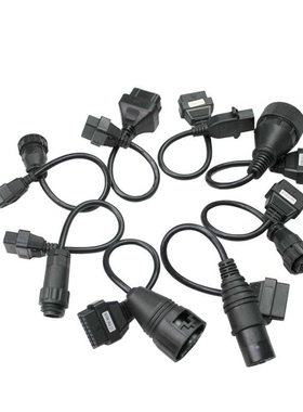 汽车OBD16PIN满针连接线用于ds150 CDP卡车线8 in 1全套