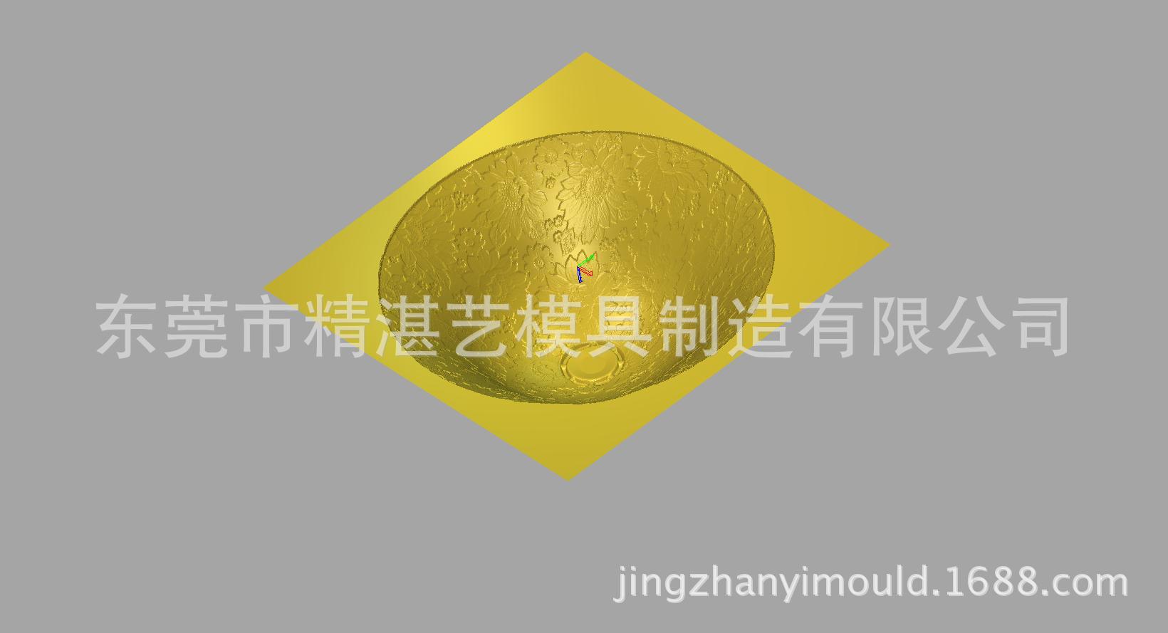 精雕石墨槽模具熔炼金银加工