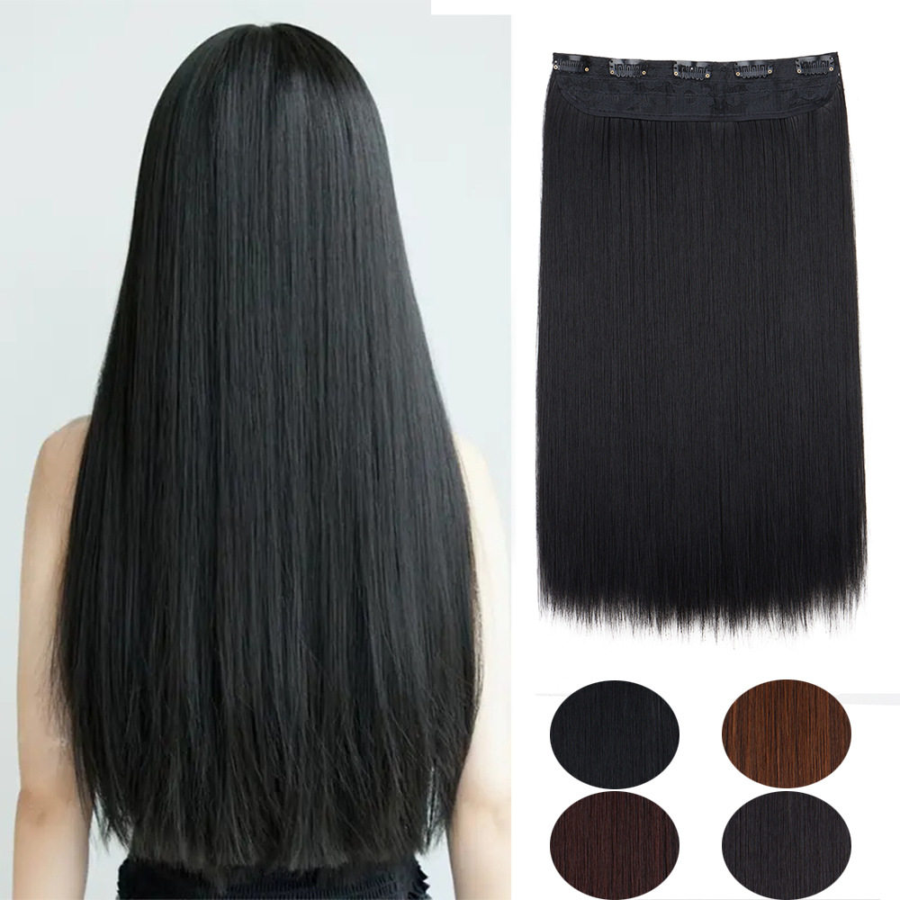 假发片接发片一片式5卡长发片无痕接发 外贸现货hair wig,美发护发/假发,日常整顶假发,淘宝优惠券,粉丝福利购,淘宝优惠卷